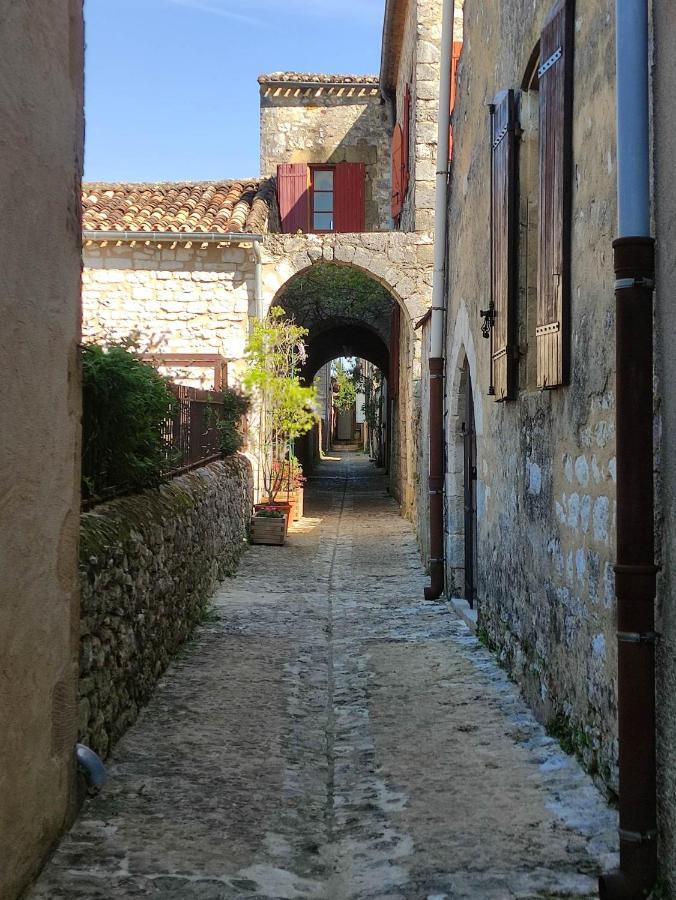 Au Bonheur Des Ruelles Bed and Breakfast Monpazier Buitenkant foto
